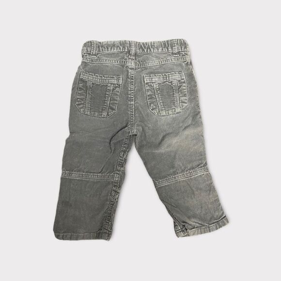 joe FRESH | 3/$15 Gray Baby Velvet Like Pants - Picture 2 of 4